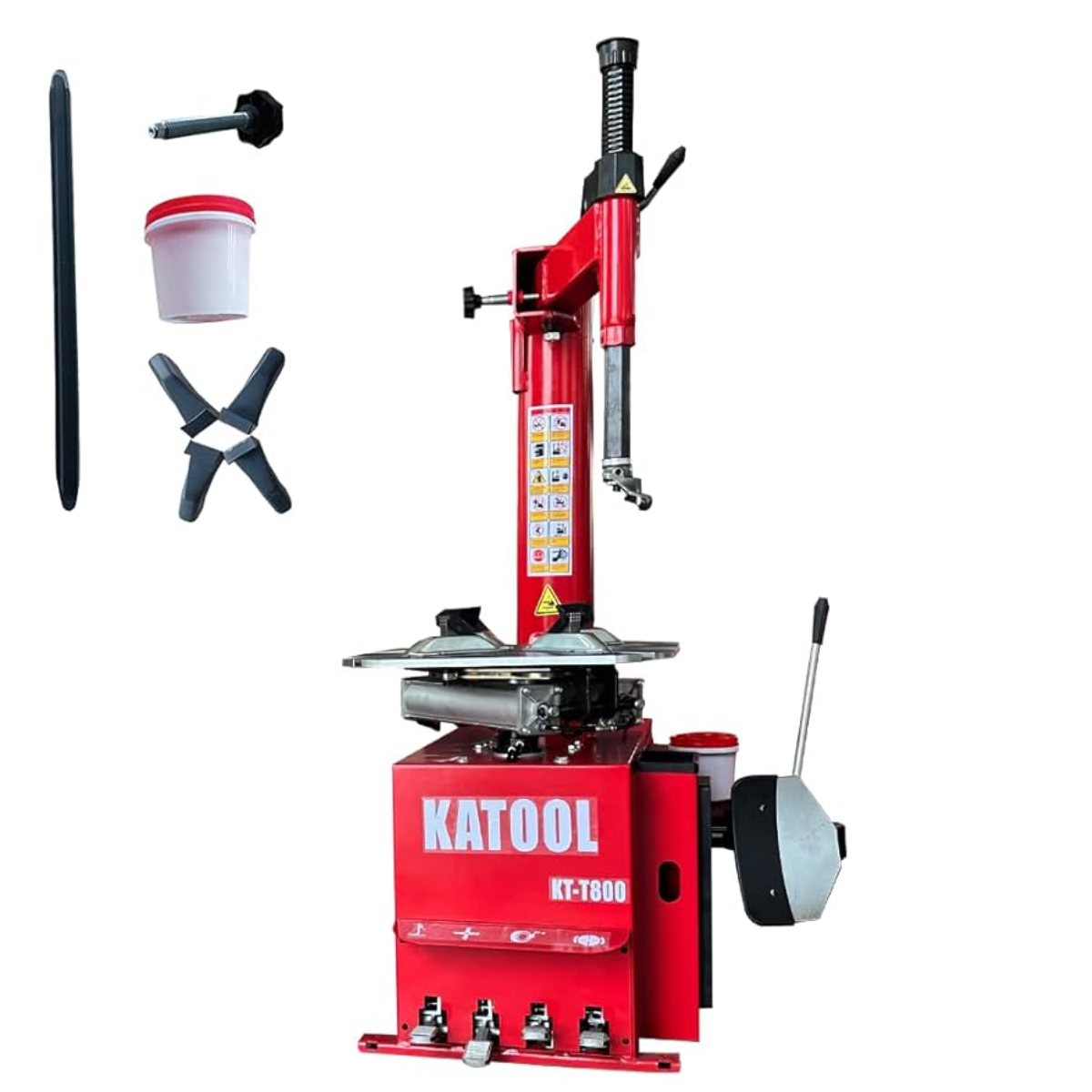 Katool KT‑T800 Wheel‑Clamp Tire Changer w/ 2.0 HP Motor